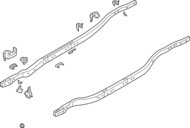 501001LA2A - Body: Frame Assembly for INFINITI: QX56, QX80 Image