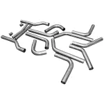 815937 - : Flowmaster U-Fit Dual Exhaust Kit for Flowmaster Image
