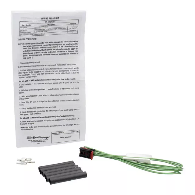 MU2Z14S411HA - : Wire Assembly for Ford Image