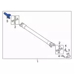 7L1Z4841A - Universals &amp; Rear Axle: Flange for Ford: Expedition | Lincoln: Navigator Image