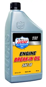 10630 - : SAE 30wt Break-in Oil for Lucas Oil Products Image