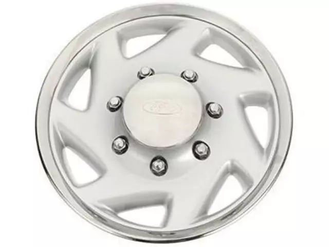 4C2Z1130BA - Suspension: Wheel Cover for Ford: E-150, E-150 Club Wagon, E-150 Econoline, E-150 Econoline Club Wagon, E-250, E-250 Econoline, E-350 Club Wagon, E-350 Econoline, E-350 Econoline Club Wagon, E-350 Super Duty, E-450 Econoline Super Duty, E-450 Super Duty, Econoline Super Duty, F-150, F-250, F-250 HD, F-350, F-Super Duty Image