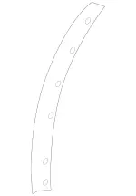 2517200578 - : Sealing Frame for Mercedes-Benz Image