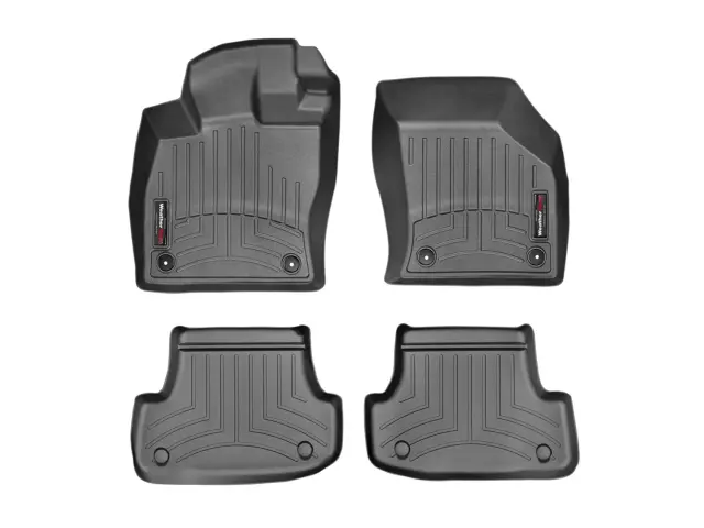 444961445002 - Accessories: Front &amp; Rear Black FloorLiner™ DigitalFit® for WeatherTech Image