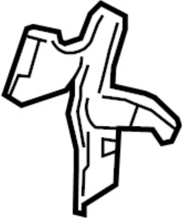 681704W300 - Body: Center Bracket for INFINITI: QX4 Image