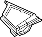 648951MA0A - Body: Cover Panel for Infiniti Image