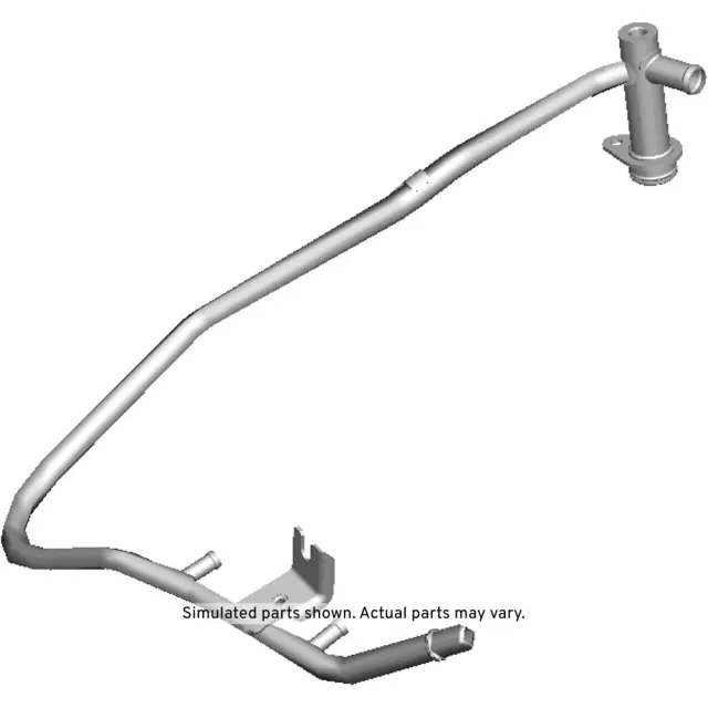 24507950 - Cooling System: By-Pass Pipe for Buick: Rendezvous | Chevrolet: Venture | Oldsmobile: Silhouette | Pontiac: Aztek, Montana Image image