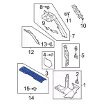 M2DZ5413208AB - : Sill Plate for Ford: Bronco Image