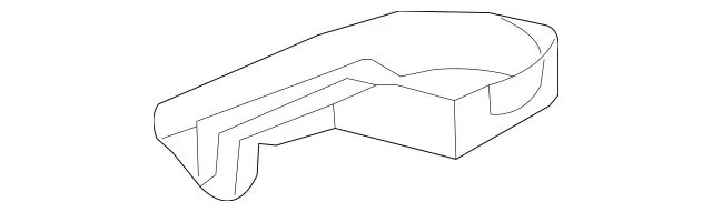 2118300903 - HVAC: Blower Case for Mercedes-Benz Image