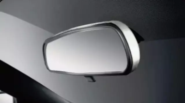 T99G35RL1A - Interior: Rear View Mirror Cover, White for Nissan: Kicks Image