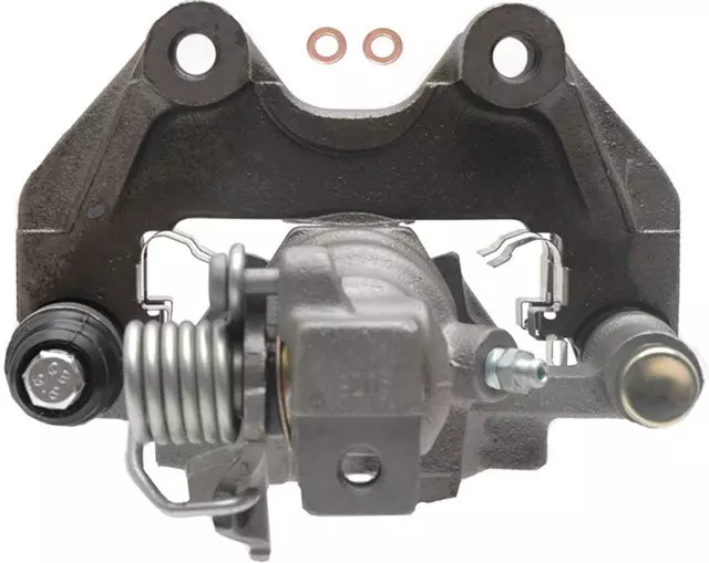 Rear Driver Side Disc Brake Caliper Assembly (Friction Ready Non-Coated), Remanufactured - GM (19141873)