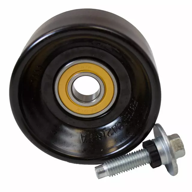 F8TZ8678FA - : 1998-2003 Ford - Idler Pulley for Ford: E-350 Econoline, E-350 Econoline Club Wagon, E-350 Super Duty, E-450 Econoline Super Duty, Econoline Super Duty, Excursion, F-250 Super Duty, F-350 Super Duty, F-450 Super Duty, F-550 Super Duty Image