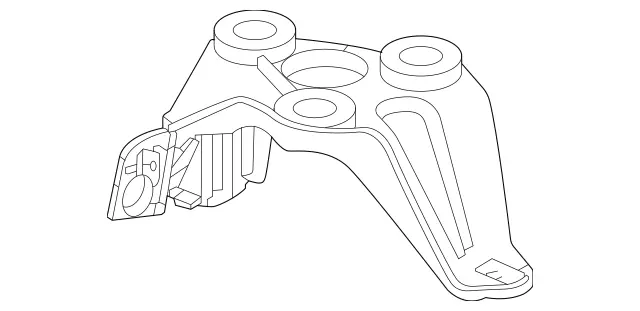1674300100 - Brakes: Holder for Mercedes-Benz: GLE350, GLE450, GLE450e, GLE53 AMG, GLE580, GLE63 AMG S, GLS450, GLS580, GLS63 AMG, Maybach GLS600 Image image