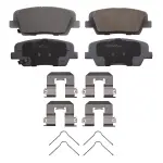 QC1916 - : ThermoQuiet Rear Disc Brake Pad Set Ceramic for WAGNER BRAKE Image
