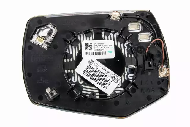 23382905 - : Passenger Side Rearview Mirror Glass for GM Image