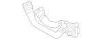 1770102708 - : Inlet Tube for Mercedes-Benz Image