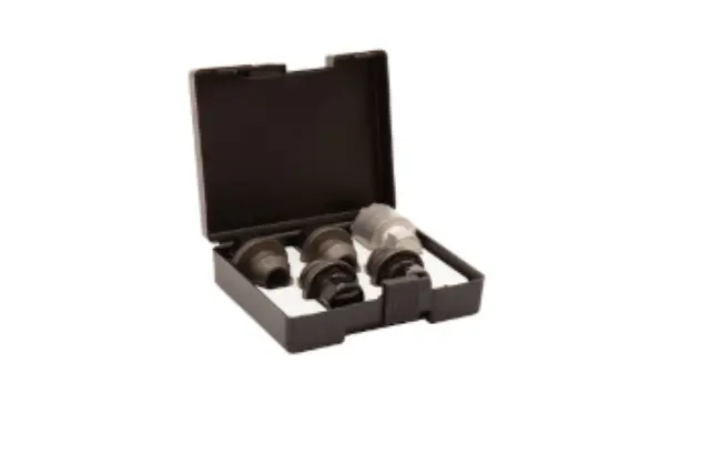 85039001 - Wheels: Thatcham Wheel Lock Kit In Black (With One Key for Buick: Enclave | Cadillac: Escalade, Escalade ESV, LYRIQ, XT5, XT6 | Chevrolet: Blazer, Blazer EV, Colorado, Silverado 1500, Silverado 2500 HD, Silverado 3500 HD, Silverado EV, Suburban, Tahoe, Traverse | GMC: Acadia, Canyon, Sierra 1500, Sierra 2500 HD, Sierra 3500 HD, Sierra EV, Yukon Image