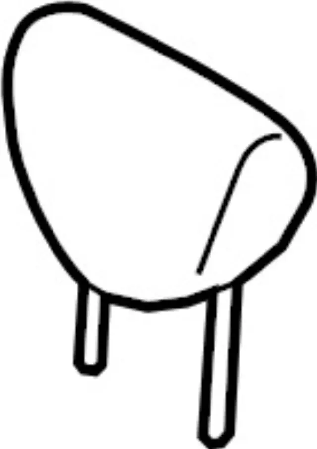 864001CA3A - Body: Headrest for INFINITI: FX35, FX37, FX50, QX70 Image