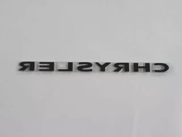 Chrysler Nameplate - Mopar (5113623AA)