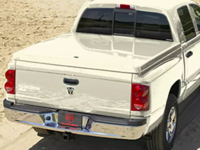 One-Piece Tonneau Cover in Body Color for 6' 4" Conventional Bed - Ivory White - Mopar (82215233AB)