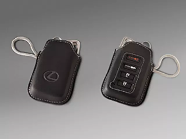 PT42000163F1 - Security: Key Gloves, F Logo, Black Stitching for Lexus: LS460, LS600h Image