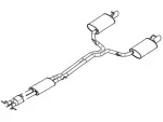 FB5Z5230F - Exhaust: Exhaust Muffler for Ford Image