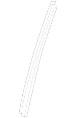 1667300319 - : Window Divider for Mercedes-Benz Image