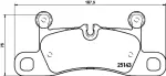 355023371 - : Disc Brake Pad Set for Hella Pagid Image