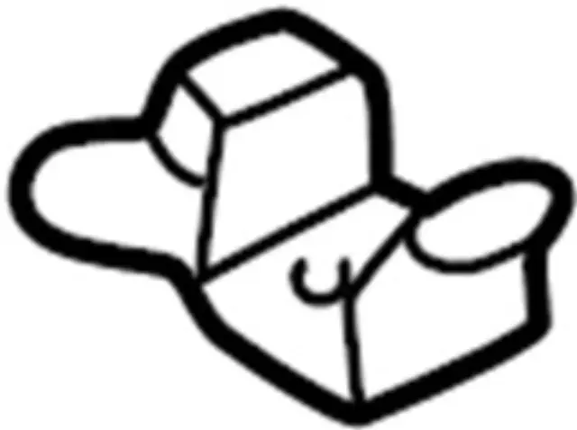 745840W000 - Body: Mount Bracket for INFINITI: QX4 Image