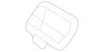 23188507239999 - : Tow Eye Cap for Mercedes-Benz Image