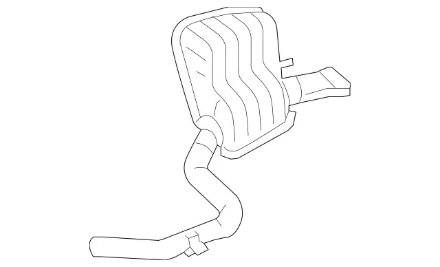 2304902021 - : Exhaust Pipe for Mercedes-Benz: SL65 AMG Image