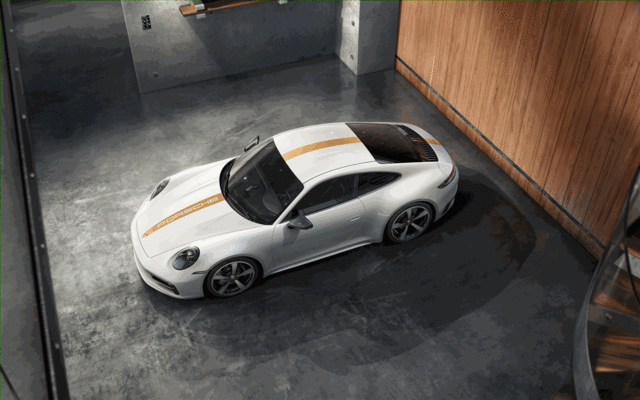 9920448204224K - Exterior: Motor Sports Decorative Sticker Set - Aurum for Porsche: 911 Image