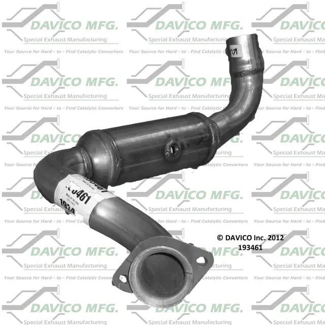 193461 - Exhaust: Direct Fit Catalytic Converter for DAVICO CONVERTERS Image