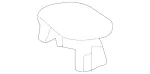63968600079051 - Body: Rear Sill Plate Cap for Mercedes-Benz Image