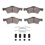 1551085701 - : DFC 5000 Advanced Pads - Semi-Metallic and Hardware Kit for DYNAMIC FRICTION Image