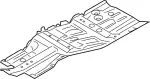 G43201MAMA - Body: Front Floor Pan for Infiniti Image
