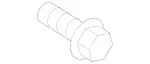 1984592964 - Electrical Equipment and Instruments: Hexalobular Bolt for Mercedes-Benz Image