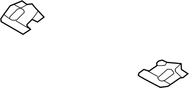 625E41CA0A - Body: Lock Plate for INFINITI: FX35, FX37, FX50, QX70 Image