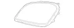 164826039164 - : Seal, Lamp Housing for Mercedes-Benz: GL320, GL550 Image