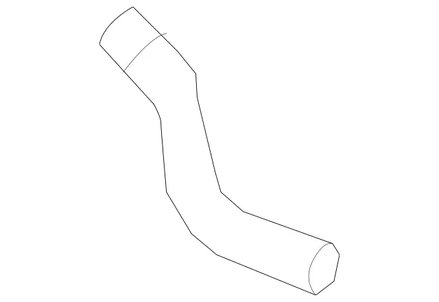 2223200155 - Springs, Suspension and Hydraulics: Intake Hose for Mercedes-Benz: Maybach S600, Maybach S650, S600, S65 AMG Image image