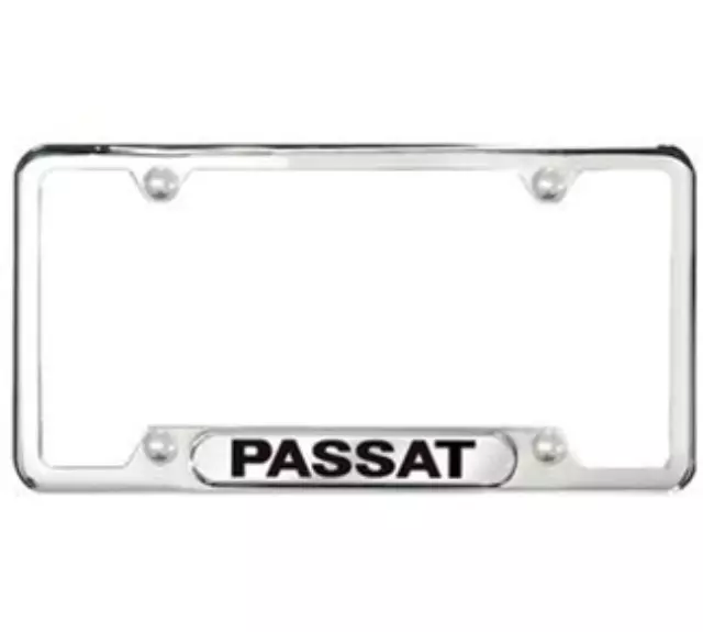 License Plate Frame - Passat - Polished - Volkswagen (ZVW-355-010)