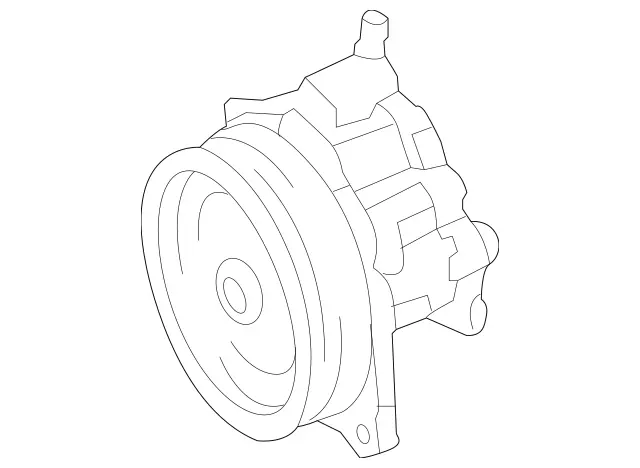 64669801 - Steering: Power Steering Pump for Mercedes-Benz Image