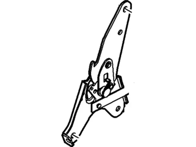 AU5Z74613D60E - Body: Upper Latch for Ford: Explorer, Flex, Police Interceptor Utility | Lincoln: MKT Image