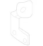 4638853500 - : Attachment Angle Bracket for Mercedes-Benz: G550, G63 4x4 Squared AMG, G63 AMG Image