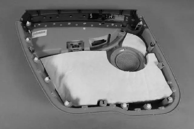 Rear Door Trim Panel, Right - Mopar (1BF161DAAB)