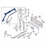 ML3Z1651187A - Body: Windshield Pillar Reinforced for Ford Image