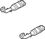 200205W000 - : Front Pipe for Infiniti Image