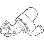 F6TZ6L621AA - : Oil Cooler Assembly Gasket for Ford Image