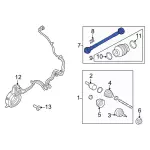 ML3Z4A376F - : Drive Shaft for Ford Image