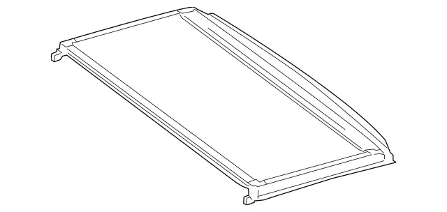 2318100000 - Hardtop: Roller Sunblind for Mercedes-Benz Image